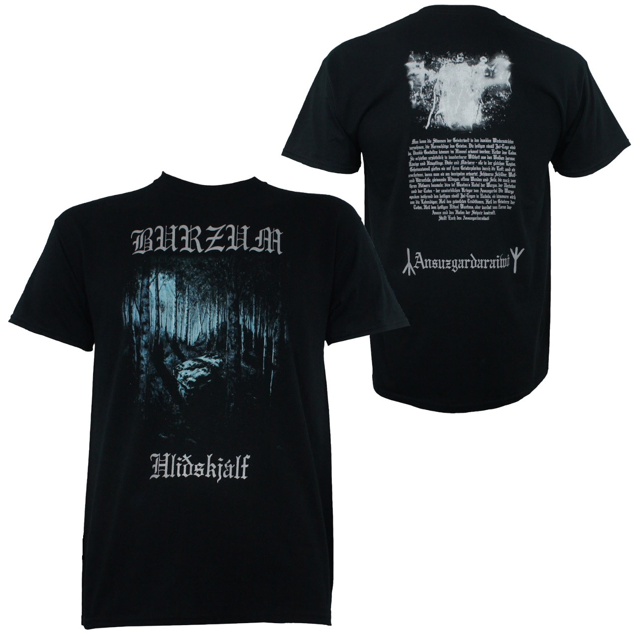 Burzum T-Shirt - Hlidskjalf - Merch2rock Alternative Clothing